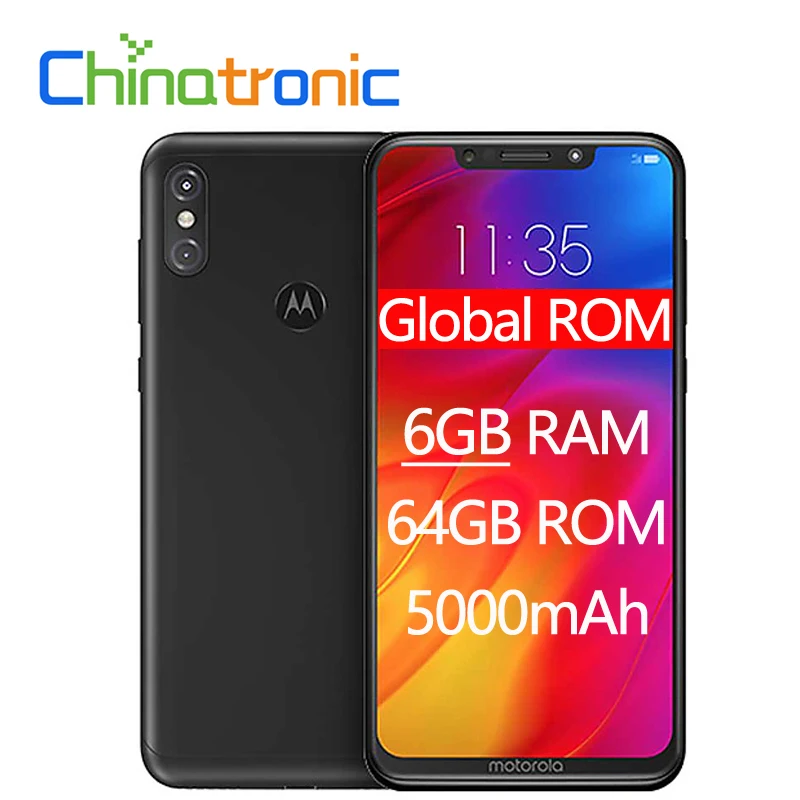 New Motorola MOTO P30 Note XT1942-1 6G 64G Snapdragon 636 Mobile Phone 6.2"2246x1080 Dual rear cameras 5000mAh BT5.0
New Motorola MOTO P30 Note XT1942-1 6G 64G Snapdragon 636 Mobile Phone 6.2"2246x1080 Dual rear cameras 5000mAh BT5.0