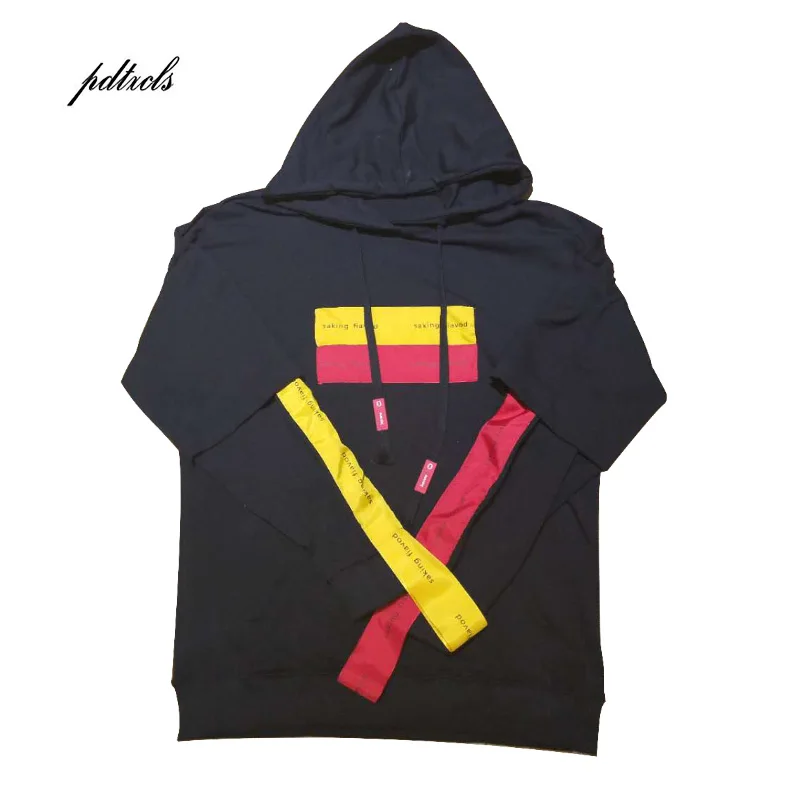 DropShipping TangGuoChao 2019 Hot Autumn/Winter Hip-Hop Color Ribbon Hoodie Loose Fashion multicolor High Street male Pullovers
DropShipping TangGuoChao 2019 Hot Autumn/Winter Hip-Hop Color Ribbon Hoodie Loose Fashion multicolor High Street male Pullovers