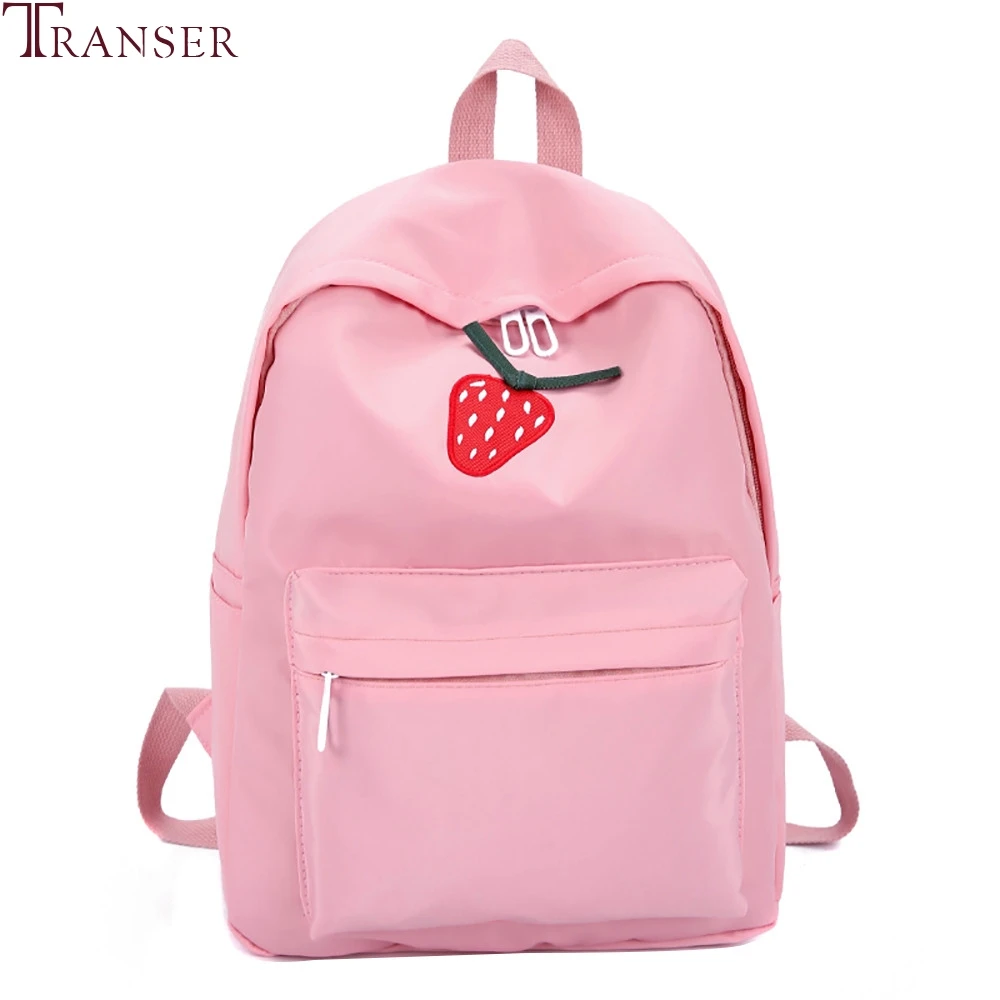 Женский рюкзак с фруктовым принтом школьный для девочек-подростков модная