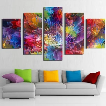 5 Pieces Gorgeous Flowers Canvas Paintings Abstract Canvas Print Poster Bedroom Pictures for Home Decor Colorful Wall Pictures
5 Pieces Gorgeous Flowers Canvas Paintings Abstract Canvas Print Poster Bedroom Pictures for Home Decor Colorful Wall Pictures