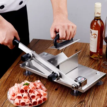 Home Manual Meat Machine Automatic Feed Meat Lamb Slicer Commercial Fat Cattle Mutton Roll Frozen Meat Grinder Planing Machine
Home Manual Meat Machine Automatic Feed Meat Lamb Slicer Commercial Fat Cattle Mutton Roll Frozen Meat Grinder Planing Machine