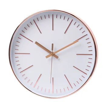 12 Inch Rose Gold Wall Clock Modern Minimalist Round Clock Plastic Wall Clock Mute Quartz Clock Home Decorate
12 Inch Rose Gold Wall Clock Modern Minimalist Round Clock Plastic Wall Clock Mute Quartz Clock Home Decorate
