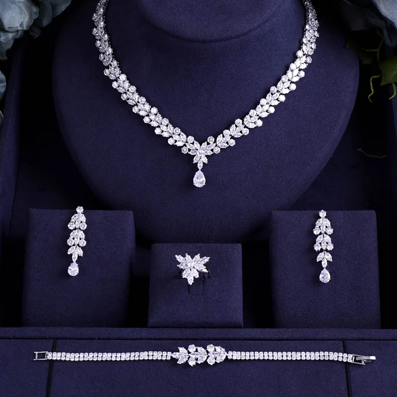 jankelly Nigeria 4pcs Bridal Zirconia Jewelry Sets For Women Party, Luxury Dubai Nigeria CZ Crystal Wedding Jewelry Sets
jankelly Nigeria 4pcs Bridal Zirconia Jewelry Sets For Women Party, Luxury Dubai Nigeria CZ Crystal Wedding Jewelry Sets