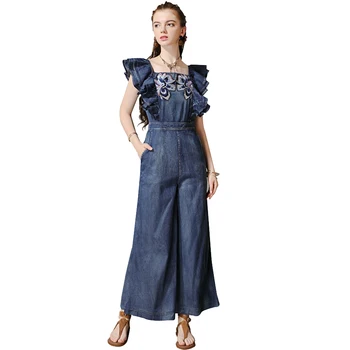Rurouisbeir denim jumpsuits for women 2019 vintage leisure women overalls for women's bodysuit flying sleeves summer jumpsuit
Rurouisbeir denim jumpsuits for women 2019 vintage leisure women overalls for women's bodysuit flying sleeves summer jumpsuit