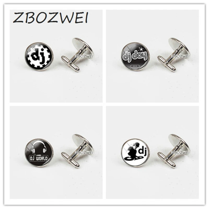 ZBOZWEI 2018 New DJ World Silver Round Cufflink Music Lovers Cuff DJ Day Photo Shirt Cufflinks Men Glass Dome Jewelry
ZBOZWEI 2018 New DJ World Silver Round Cufflink Music Lovers Cuff DJ Day Photo Shirt Cufflinks Men Glass Dome Jewelry