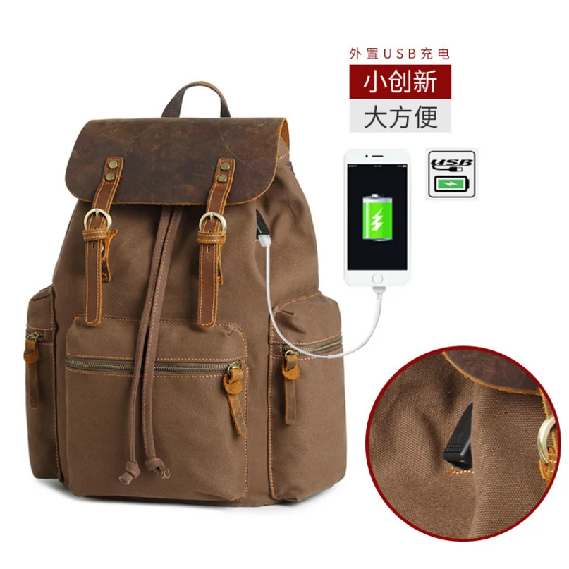 Men's Casual Backpack Men Outdoor Bag Travel Backpack Large Capacity USB Men Functional Bags Student School Backpack 18080705
Men's Casual Backpack Men Outdoor Bag Travel Backpack Large Capacity USB Men Functional Bags Student School Backpack 18080705