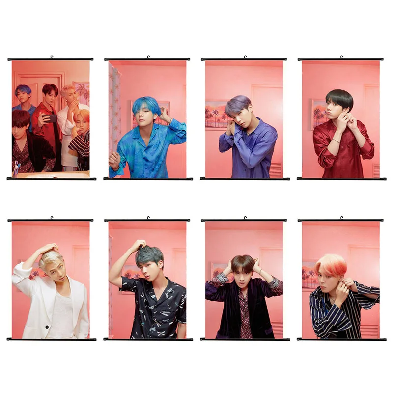 2019 New Version MAP OF THE SOUL Painting Scrolls JIN V SUGA JIMIN RM Fashion Poster Stationery Set
2019 New Version MAP OF THE SOUL Painting Scrolls JIN V SUGA JIMIN RM Fashion Poster Stationery Set