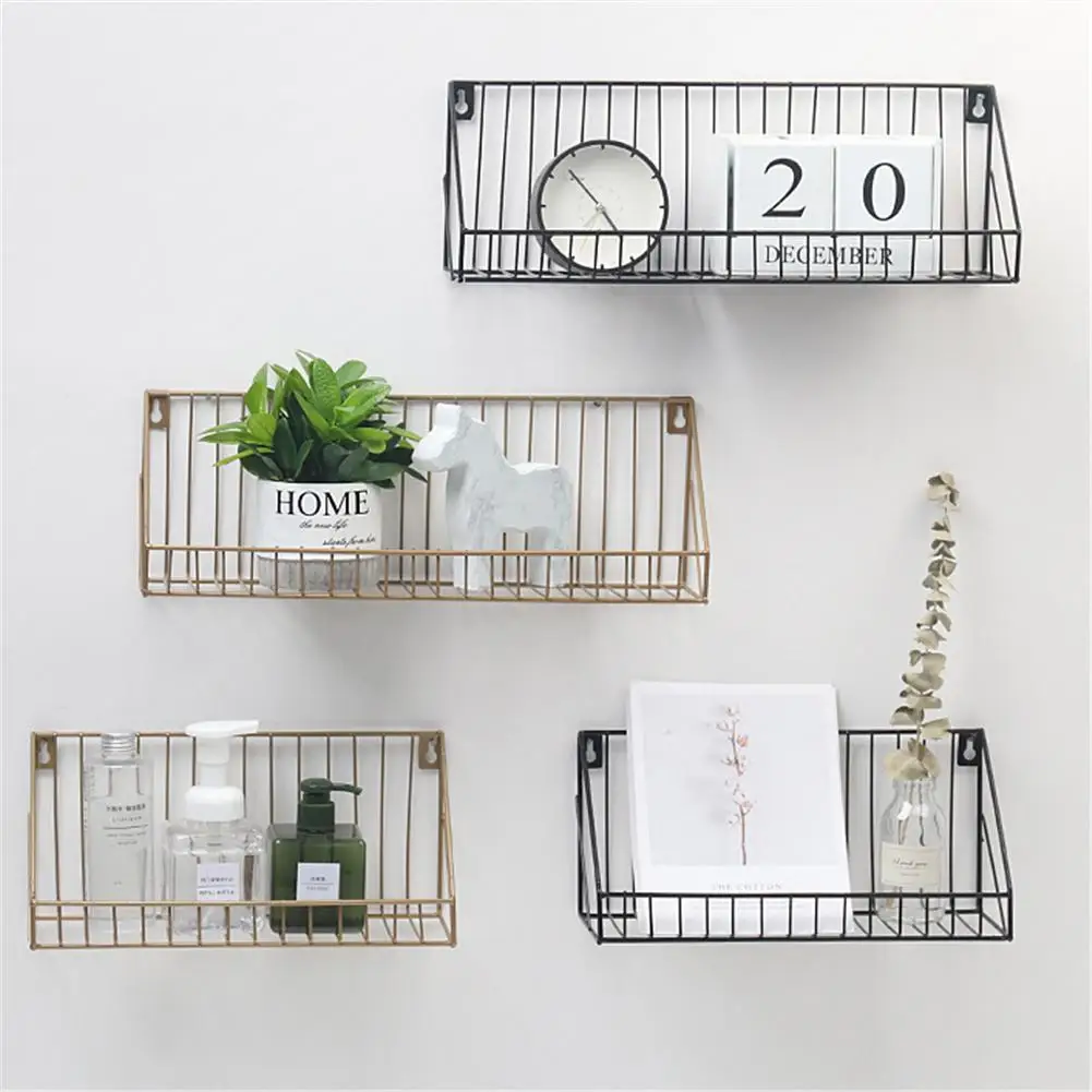 Innovative Grid Hanging Basket Magazine Shelf Flower Pot Holder Bathroom Wall Storage Rack Living Room Decoration Home Organizer
Innovative Grid Hanging Basket Magazine Shelf Flower Pot Holder Bathroom Wall Storage Rack Living Room Decoration Home Organizer