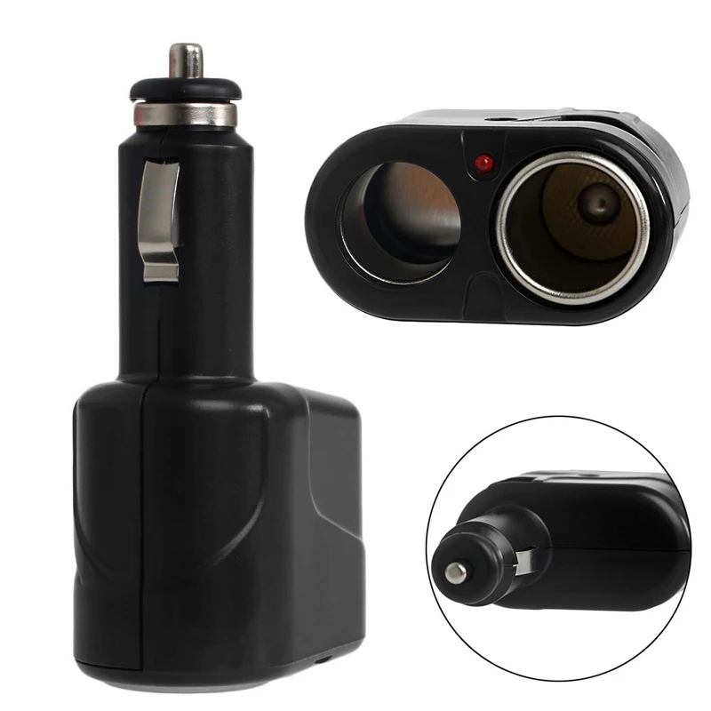2 Way Charger Adapter Cigarette Socket Dual Car Power Lighter Splitter DC12V
2 Way Charger Adapter Cigarette Socket Dual Car Power Lighter Splitter DC12V