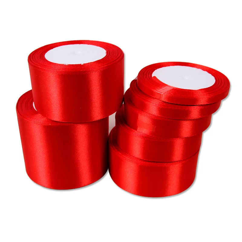 wholesale any size wide 25yards/lot red satin ribbons for needlework Decorative ribbon bows gift silk tapes for hand work DIY
wholesale any size wide 25yards/lot red satin ribbons for needlework Decorative ribbon bows gift silk tapes for hand work DIY