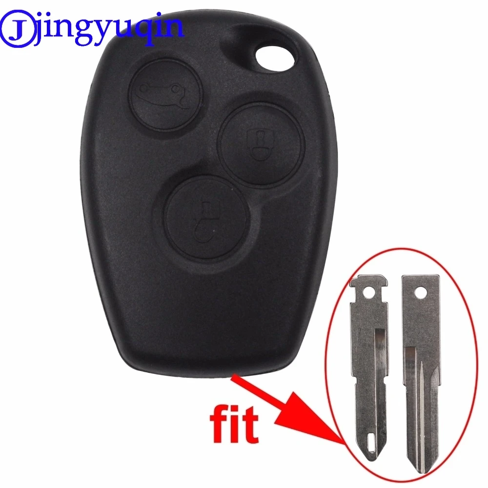 jingyuqin 10ps 3 Buttons Replacement Remote Key Shell Cover FOB Case for Renault Logan Sandero Clio Fluence Vivaro Master Traff 
jingyuqin 10ps 3 Buttons Replacement Remote Key Shell Cover FOB Case for Renault Logan Sandero Clio Fluence Vivaro Master Traff