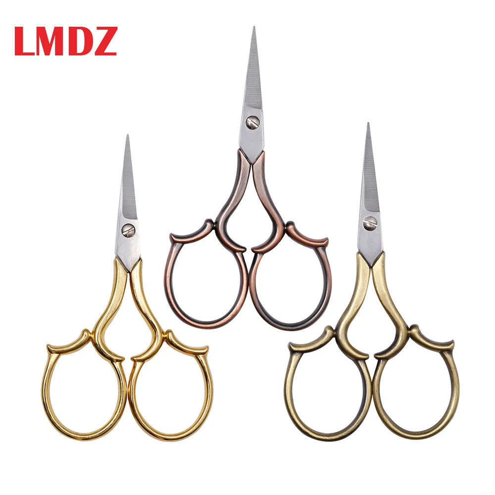 LMDZ Cross Stitch Retro Vintage Antique Fine Sewing Tailor scissor handicraft DIY Household Fabric cut trim shear Cutting Tools
LMDZ Cross Stitch Retro Vintage Antique Fine Sewing Tailor scissor handicraft DIY Household Fabric cut trim shear Cutting Tools