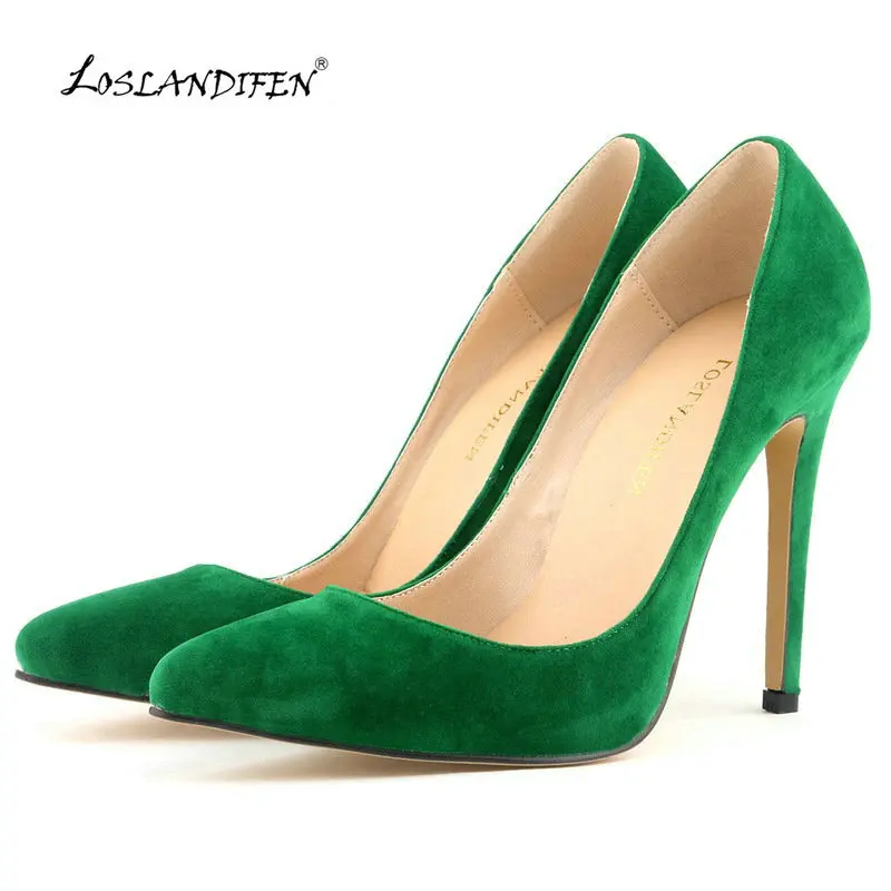 LOSLANDIFEN Women Pump Sexy Pointed Toe High Heels Women Pump Velvet Spring Brand Design Wedding Shoes Pumps Big Size 35-42
LOSLANDIFEN Women Pump Sexy Pointed Toe High Heels Women Pump Velvet Spring Brand Design Wedding Shoes Pumps Big Size 35-42