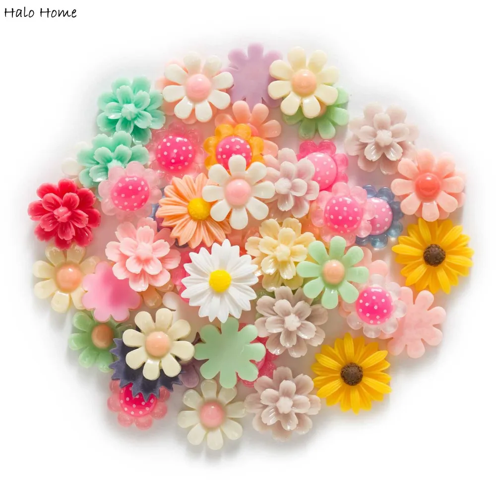 20pcs Mixed Flower Series Resin Flatback Cabochon for Apparel Jewelry Phone Case Handmade Home Crafts Decor 10-20mm
20pcs Mixed Flower Series Resin Flatback Cabochon for Apparel Jewelry Phone Case Handmade Home Crafts Decor 10-20mm