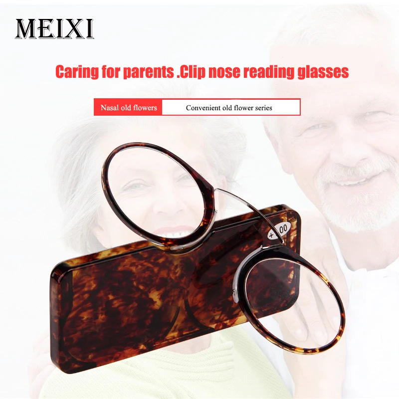 Nose Resting Reading Glasses +1.0 to +3.5, Portable SOS Wallet Reader clip on Mini reading glasses with case
Nose Resting Reading Glasses +1.0 to +3.5, Portable SOS Wallet Reader clip on Mini reading glasses with case