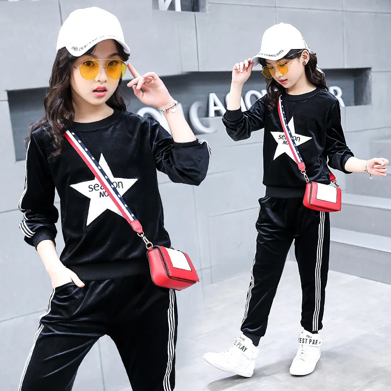Children Clothing 2018 Autumn Winter Girls Clothes Christmas Outfit Kids Boys Clothes Suit Pentagram stars Girls Clothing Sets
Children Clothing 2018 Autumn Winter Girls Clothes Christmas Outfit Kids Boys Clothes Suit Pentagram stars Girls Clothing Sets