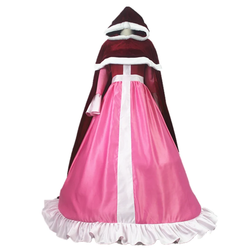 Beauty and Beast Belle Cosplay Costume Belle Pink Dress Red Cloak Snow Grow Princess Halloween Costumes for Adult Women Dress
Beauty and Beast Belle Cosplay Costume Belle Pink Dress Red Cloak Snow Grow Princess Halloween Costumes for Adult Women Dress