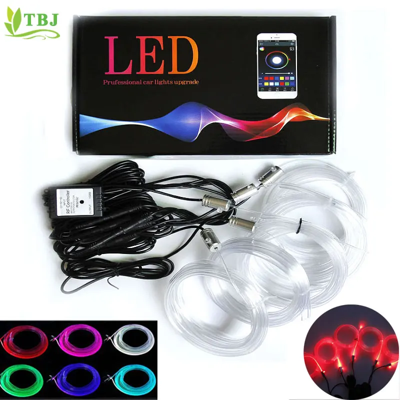 DC12V 6 Meters RGB Auto EL Wire Strip Tape bluetooth control Car Led Flexible Cold Interior Atmosphere Decorative Light lamp
DC12V 6 Meters RGB Auto EL Wire Strip Tape bluetooth control Car Led Flexible Cold Interior Atmosphere Decorative Light lamp