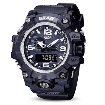 Mens Watch Reloj Mujer LED Digital Date Waterproof Sports Army Male Quartz Watch Outdoor Electronics Men Clock Relogio Masculino
Mens Watch Reloj Mujer LED Digital Date Waterproof Sports Army Male Quartz Watch Outdoor Electronics Men Clock Relogio Masculino