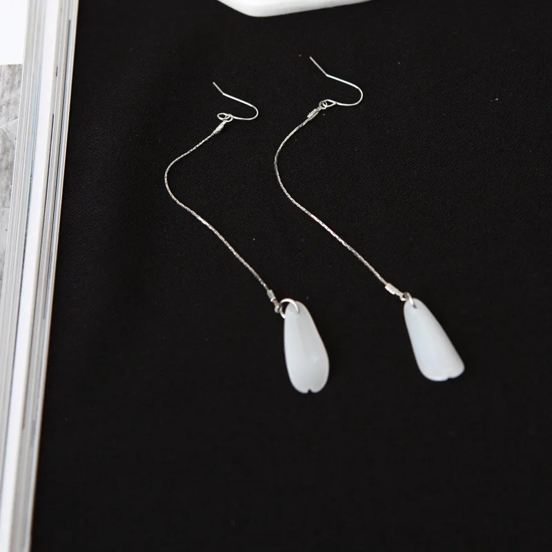 Korean Jewelry Earrings Water Droplets Transparent Long Tassel earrings For Women Brincos Oorbellen Orecchini
Korean Jewelry Earrings Water Droplets Transparent Long Tassel earrings For Women Brincos Oorbellen Orecchini