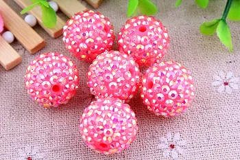 Kwoi vita Neon Hotpink Ab Wholesales AAA Quality 20mm Chunky 100pcs/lot Resin Rhinestone Ball beads for Kids Girl Jewelry
Kwoi vita Neon Hotpink Ab Wholesales AAA Quality 20mm Chunky 100pcs/lot Resin Rhinestone Ball beads for Kids Girl Jewelry
