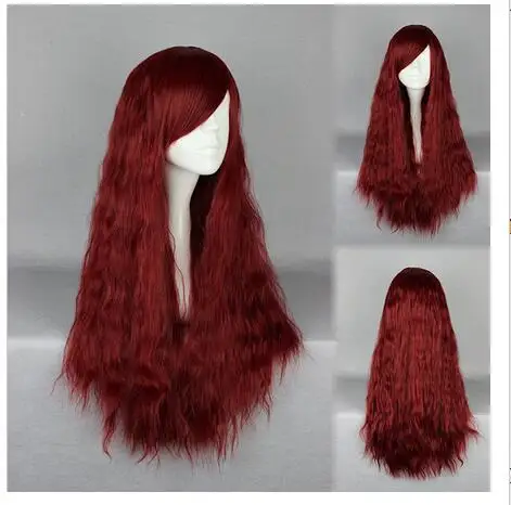 Purlish Brown Lady Blonde free shipping Long Wavy Synthetic Women Wig Chestnut Brown Color Female fashion party wig
Purlish Brown Lady Blonde free shipping Long Wavy Synthetic Women Wig Chestnut Brown Color Female fashion party wig