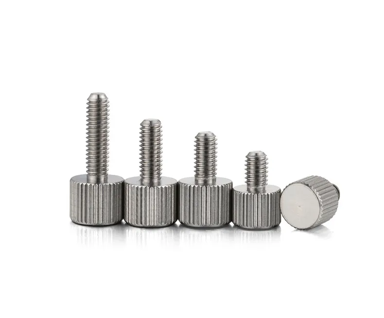 4pcs M3 stainless steel round handle screw single flat head knurled screws rotating bolts chassis hand twist 4-12mm length
4pcs M3 stainless steel round handle screw single flat head knurled screws rotating bolts chassis hand twist 4-12mm length