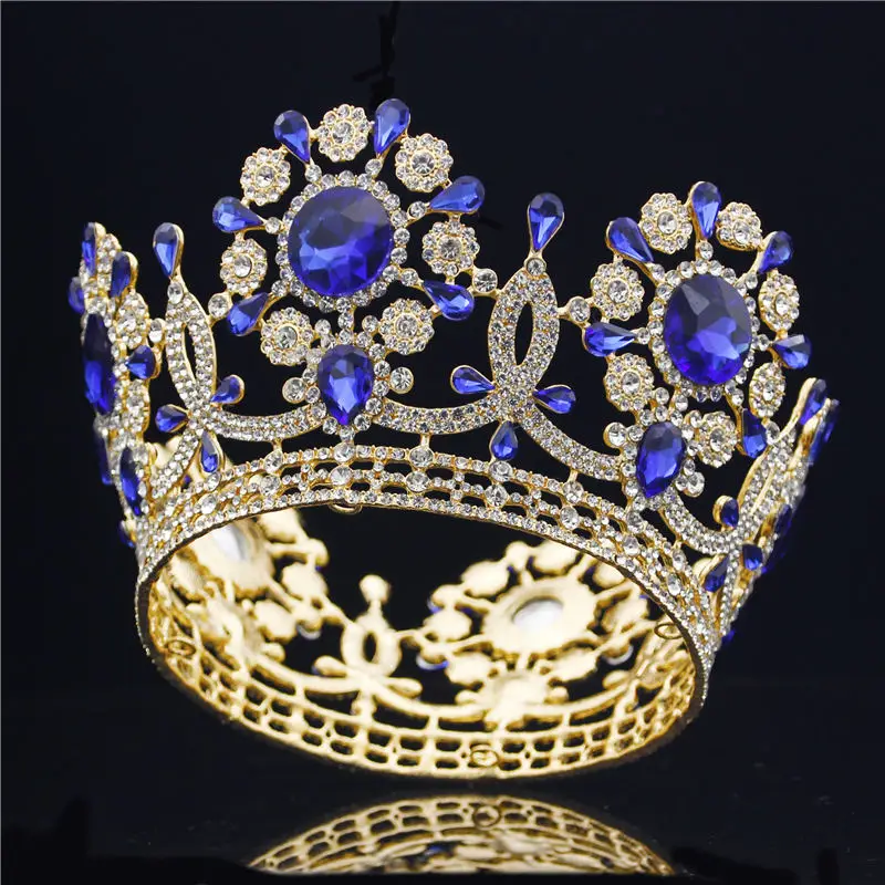Baroque Wedding Crown Bride Tiaras and Crowns Jewelry Hair Accessories Beauty Pageant Diadem Sparkling Crown for women Fashion
Baroque Wedding Crown Bride Tiaras and Crowns Jewelry Hair Accessories Beauty Pageant Diadem Sparkling Crown for women Fashion