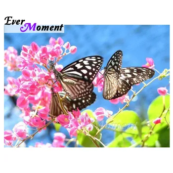 Ever Moment Diamond Painting Handmade Butterfly Flower Picture Of Rhinestone Mosaic Full Square Diamond Embroidery Decor 3F817
Ever Moment Diamond Painting Handmade Butterfly Flower Picture Of Rhinestone Mosaic Full Square Diamond Embroidery Decor 3F817