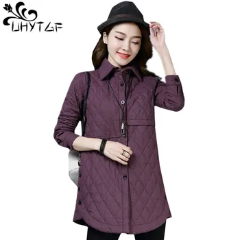 UHYTGF Womens Winter Warm Coat Parker Ladies Long Cotton outerwear Loose plus size jacket Elegant Female Parker Cotton jacket 32
UHYTGF Womens Winter Warm Coat Parker Ladies Long Cotton outerwear Loose plus size jacket Elegant Female Parker Cotton jacket 32