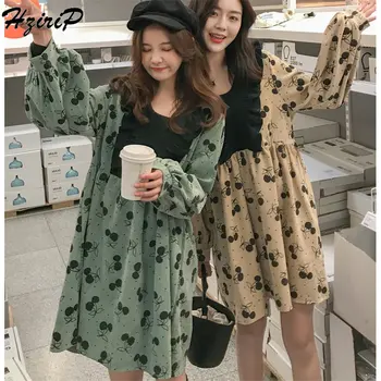 HziriP Hot Sale Print Cherries Pregnancy Elegant Knee Length O-Neck Female Summer Simple Fresh Maternity Female Casual Dress
HziriP Hot Sale Print Cherries Pregnancy Elegant Knee Length O-Neck Female Summer Simple Fresh Maternity Female Casual Dress