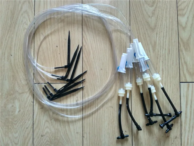 6 Drippers Bag Irrigation Watering System Slow Release Watering Bag With Drippers or Micro Emitters
6 Drippers Bag Irrigation Watering System Slow Release Watering Bag With Drippers or Micro Emitters