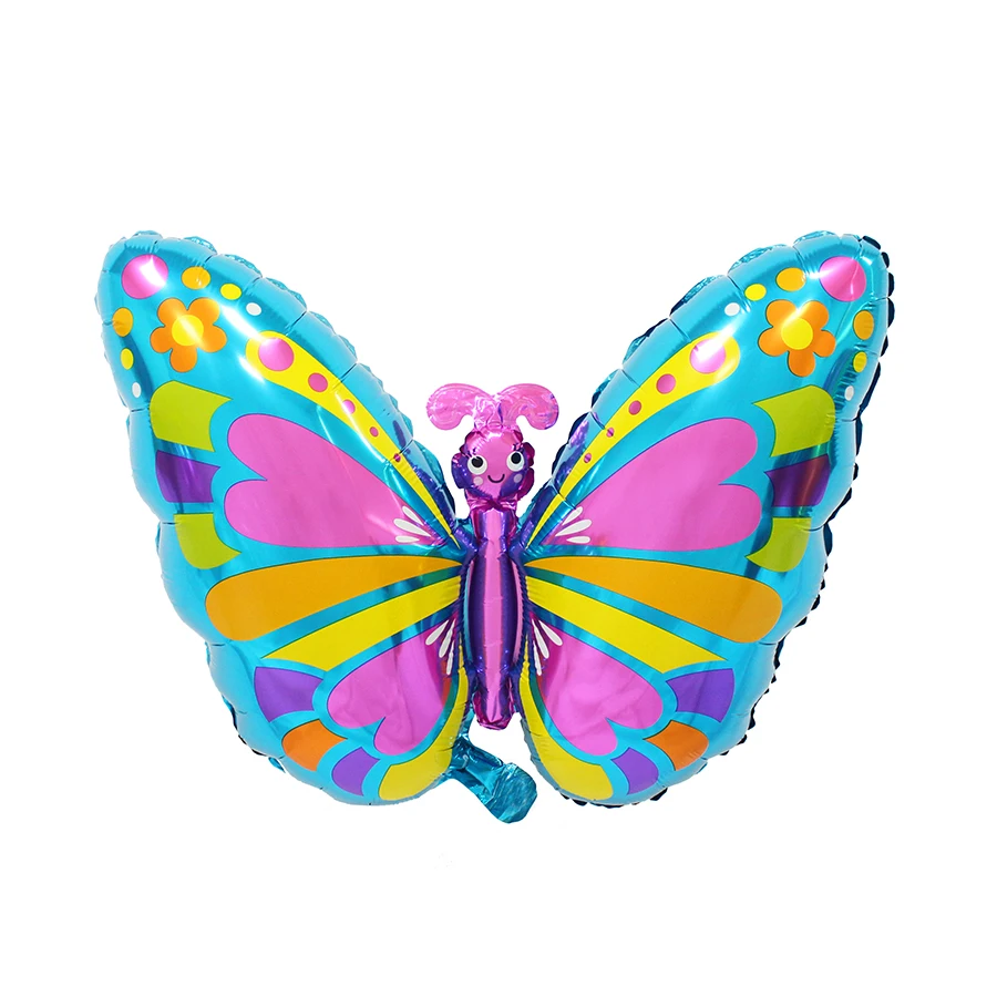 48*75cm Cute Large Butterfly Foil Balloons Cartoon Colorful Helium Balloon Happy Birthday Party Supplies Wedding Decoration
48*75cm Cute Large Butterfly Foil Balloons Cartoon Colorful Helium Balloon Happy Birthday Party Supplies Wedding Decoration