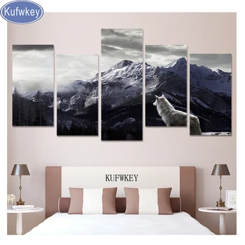Diamond Painting 5 Pieces,Diamond Embroidery Snow Mountain,Cross Stitch mosaic puzzle 5d,full square,Plateau Wolf,Wedding decor
Diamond Painting 5 Pieces,Diamond Embroidery Snow Mountain,Cross Stitch mosaic puzzle 5d,full square,Plateau Wolf,Wedding decor