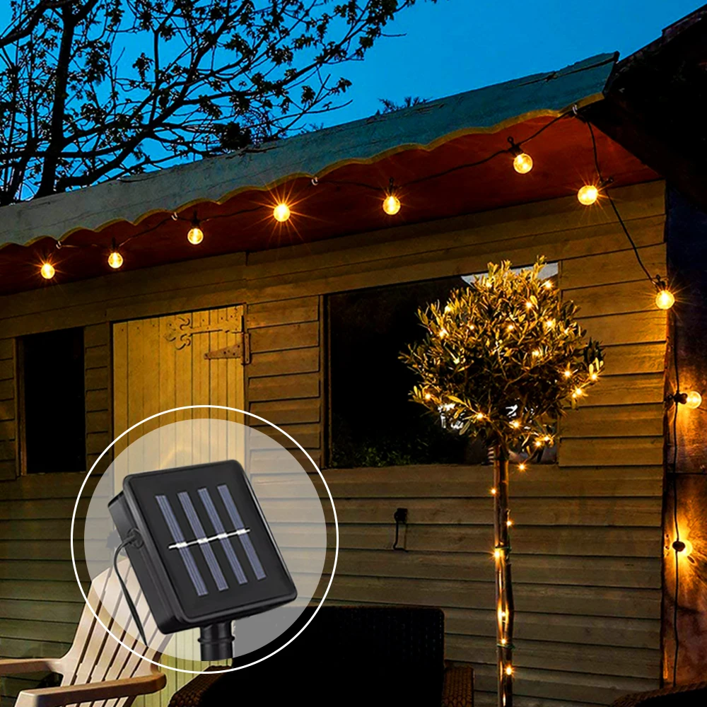 Solar Garland LED String Light Balls Outdoor Party Wedding Garden Light Chain LED Globe Festoon Bulb Chrismas Lights Decoration
Solar Garland LED String Light Balls Outdoor Party Wedding Garden Light Chain LED Globe Festoon Bulb Chrismas Lights Decoration