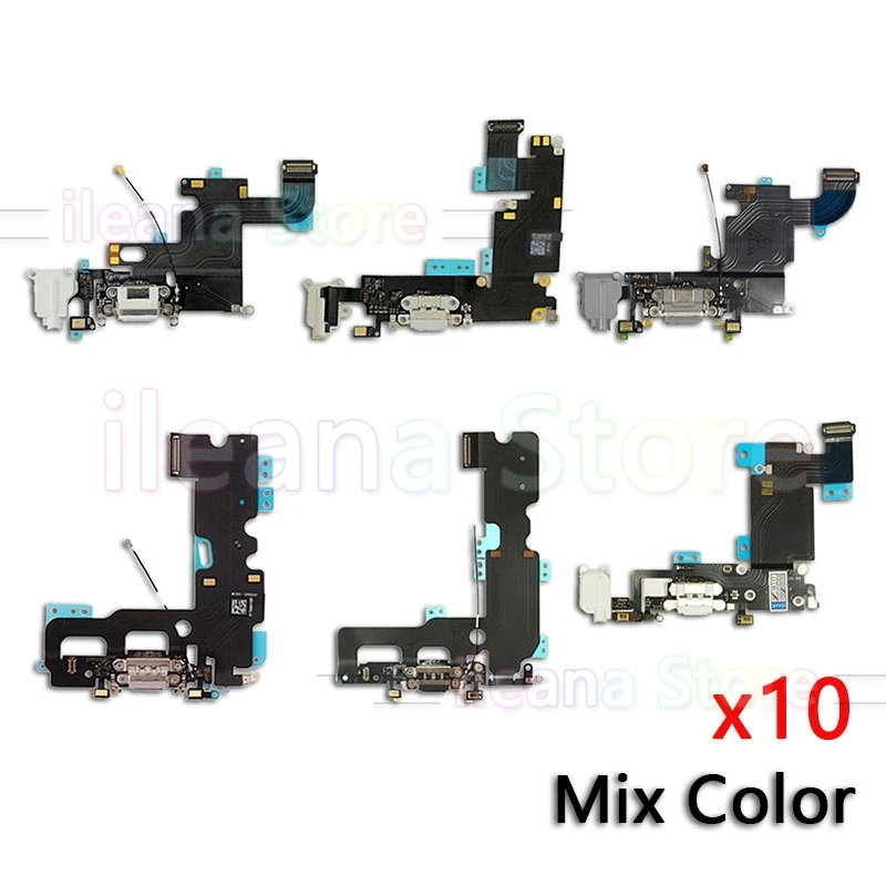 10 Piece For iPhone 6 6s 7 8 Plus X USB Dock Charger Port Connector Flex Cable For iPhone 4 4s 5 5c 5s SE Wholesale Mix Colors
10 Piece For iPhone 6 6s 7 8 Plus X USB Dock Charger Port Connector Flex Cable For iPhone 4 4s 5 5c 5s SE Wholesale Mix Colors