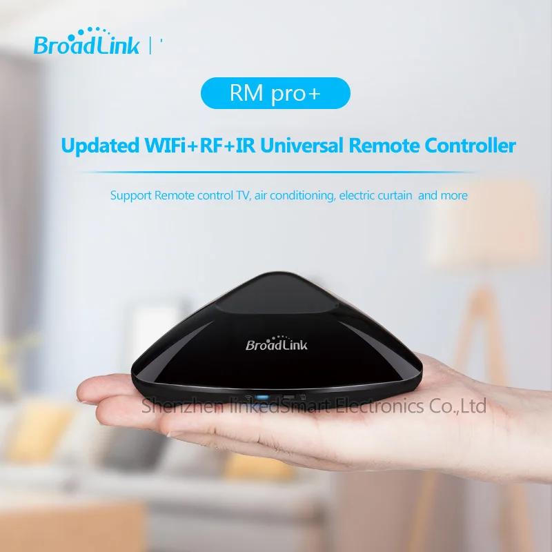 New Broadlink RM PRO+/RM33 Universal Smart Remote Controller WiFi/IR/RF Switch For IOS Android Home Automation work with Alexa
New Broadlink RM PRO+/RM33 Universal Smart Remote Controller WiFi/IR/RF Switch For IOS Android Home Automation work with Alexa