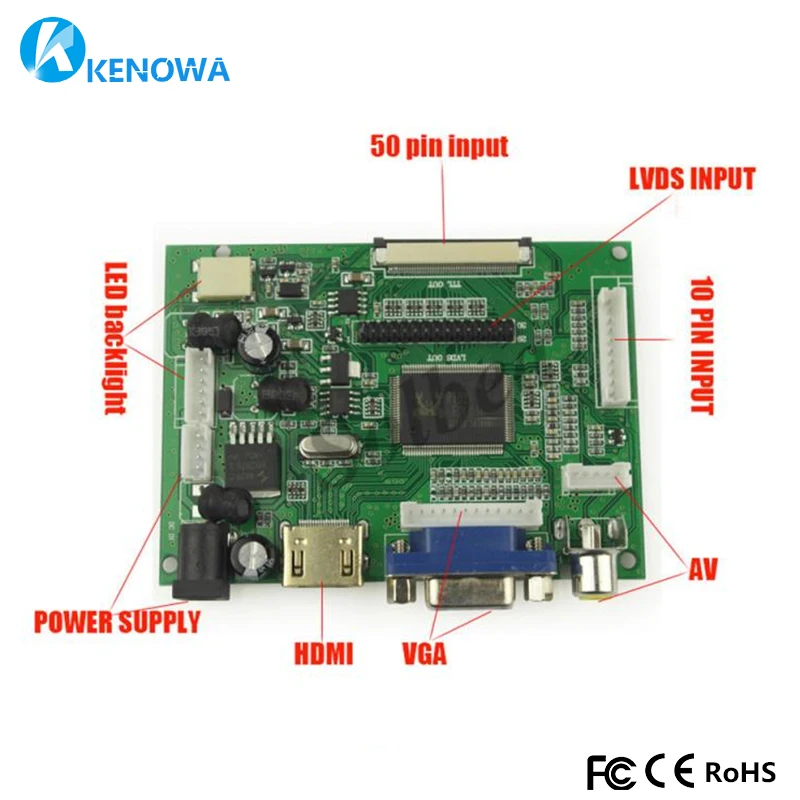 7"LCD Display Screen 7300101462 7300101463 E231732 7300130906 YH070IF50 TFT Monitor Driver Board Controller 2AV HDMI VGA
7"LCD Display Screen 7300101462 7300101463 E231732 7300130906 YH070IF50 TFT Monitor Driver Board Controller 2AV HDMI VGA