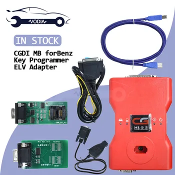 Newest 2019 CGDI Prog MB forBenz Key Programmer Car Key Add Fastest Support All Key Lost with ELV adapter/ NEC Adapter CGDI
Newest 2019 CGDI Prog MB forBenz Key Programmer Car Key Add Fastest Support All Key Lost with ELV adapter/ NEC Adapter CGDI