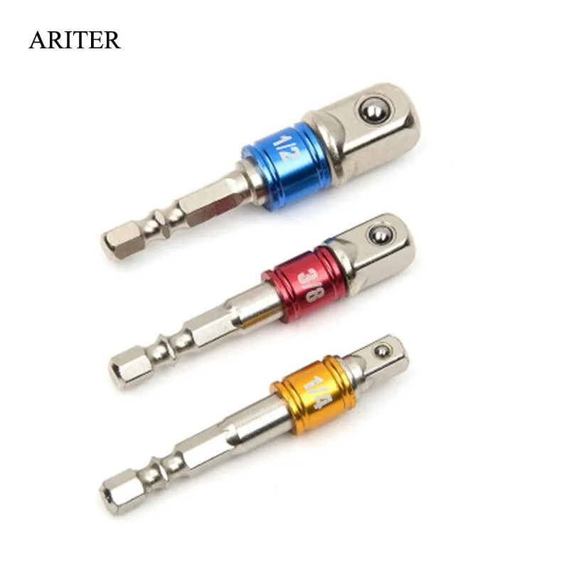 3pc/Set Hand Tools Sockets Adapter Drill Bits Set Hex Shank 1/4" 3/8" 1/2" Connecting Rod
3pc/Set Hand Tools Sockets Adapter Drill Bits Set Hex Shank 1/4" 3/8" 1/2" Connecting Rod