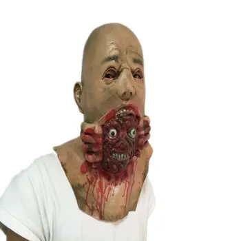 Scary Demons Head Devour Beast Latex Mask Scary Monster Rubber Masks Full Face Halloween Masquerade Ball Party Props Adult Size
Scary Demons Head Devour Beast Latex Mask Scary Monster Rubber Masks Full Face Halloween Masquerade Ball Party Props Adult Size