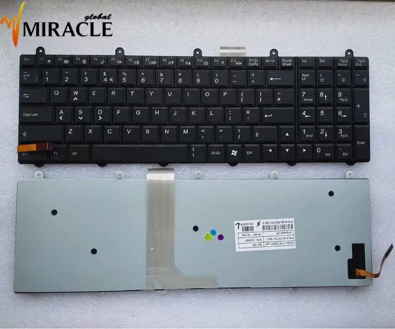 Backlit Uk laptop keyboard for MSI GE60 GE70 GT60 GT70 GX60 GX70 GT780 black with backlight keyboard new original v132150ak1
Backlit Uk laptop keyboard for MSI GE60 GE70 GT60 GT70 GX60 GX70 GT780 black with backlight keyboard new original v132150ak1