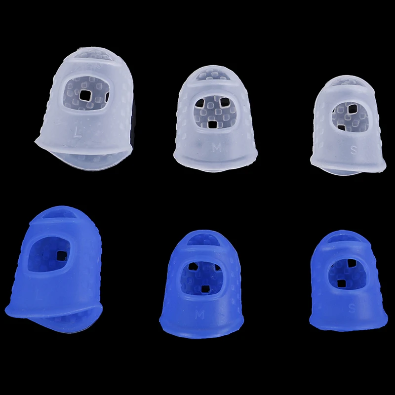 4pcs/lot Silicone Finger Guards Guitar Fingertip Protectors For Ukulele Guitar S M L
4pcs/lot Silicone Finger Guards Guitar Fingertip Protectors For Ukulele Guitar S M L