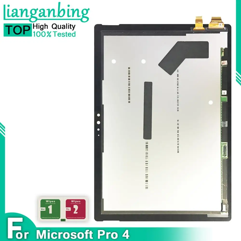 

100% Tested Working LCD For Microsoft Surface Pro 4 Pro4 1724 LCD Display Screen Digitizer Touch Panel Glass Assembly