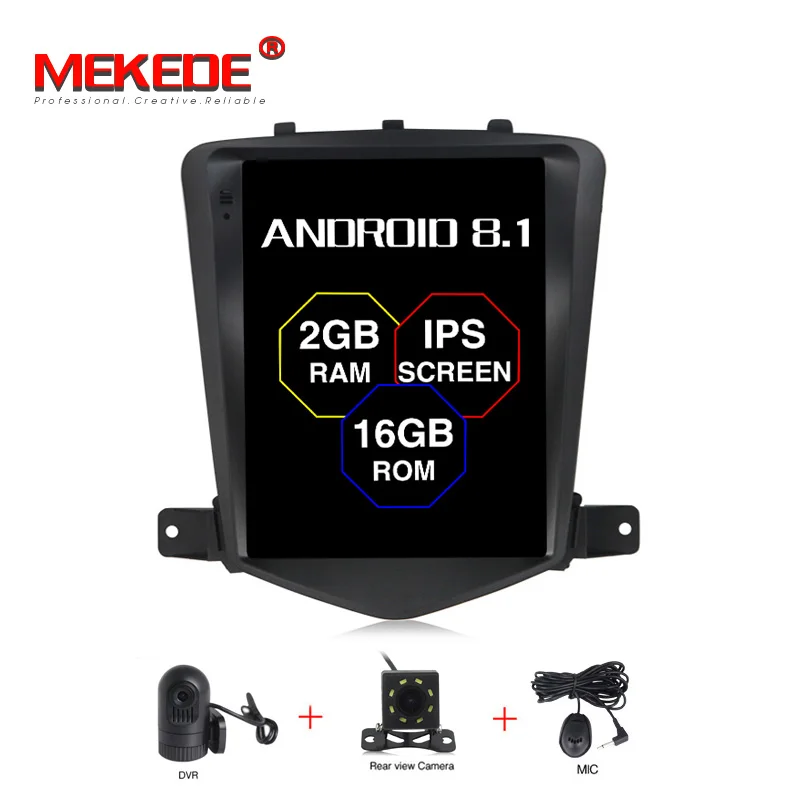 MEKEDE Android 8.1 IPS Car GPS Radio Player for Chevrolet Cruze 2008-2011 with 4 Core 2GB+32GB Auto Stereo Navi Multimedia
MEKEDE Android 8.1 IPS Car GPS Radio Player for Chevrolet Cruze 2008-2011 with 4 Core 2GB+32GB Auto Stereo Navi Multimedia