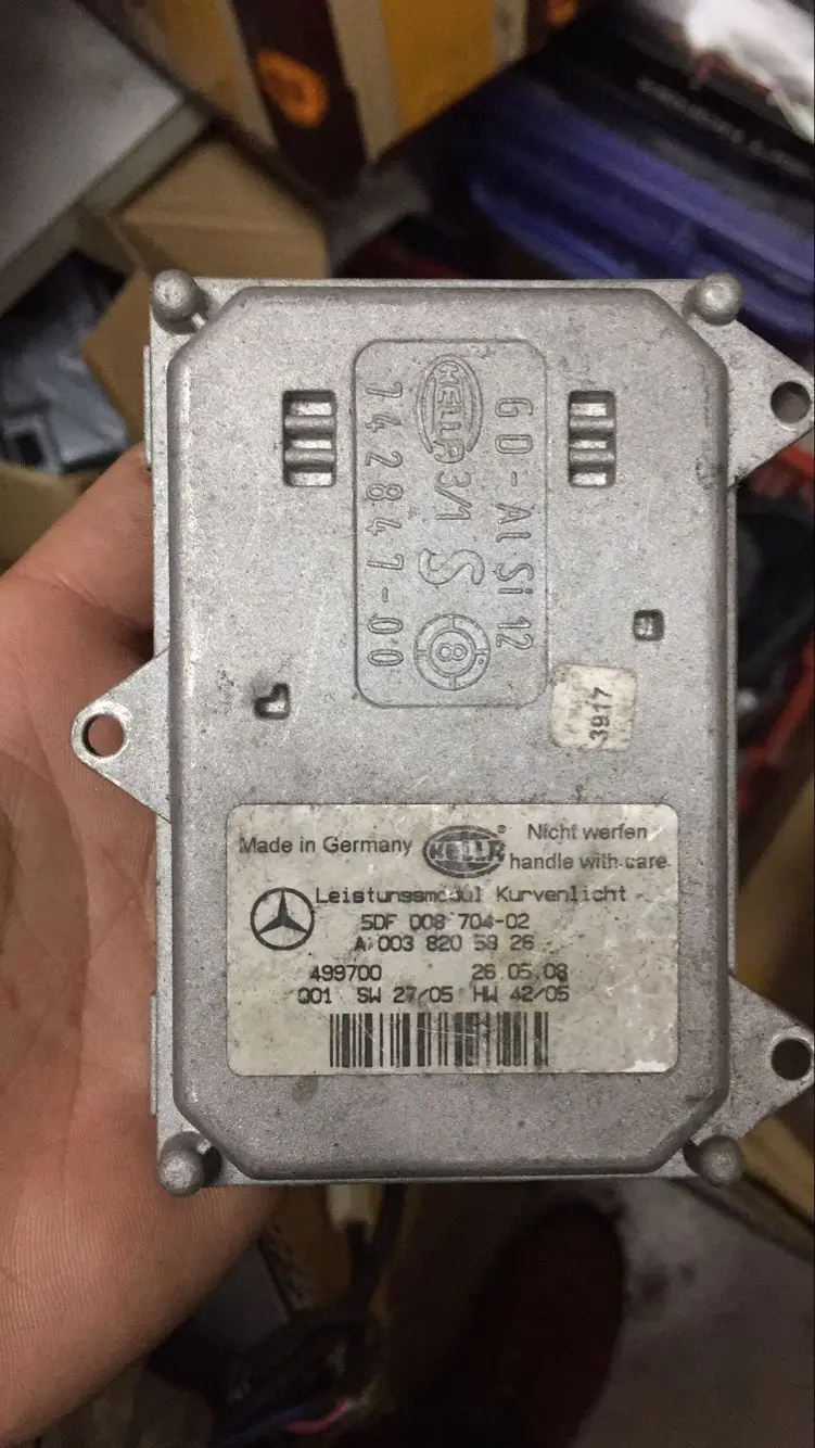 Used original xenon part car headlight Leistunssmodul kurvenlicht 5DF 008 704 02 A 003 820 58 26
Used original xenon part car headlight Leistunssmodul kurvenlicht 5DF 008 704 02 A 003 820 58 26