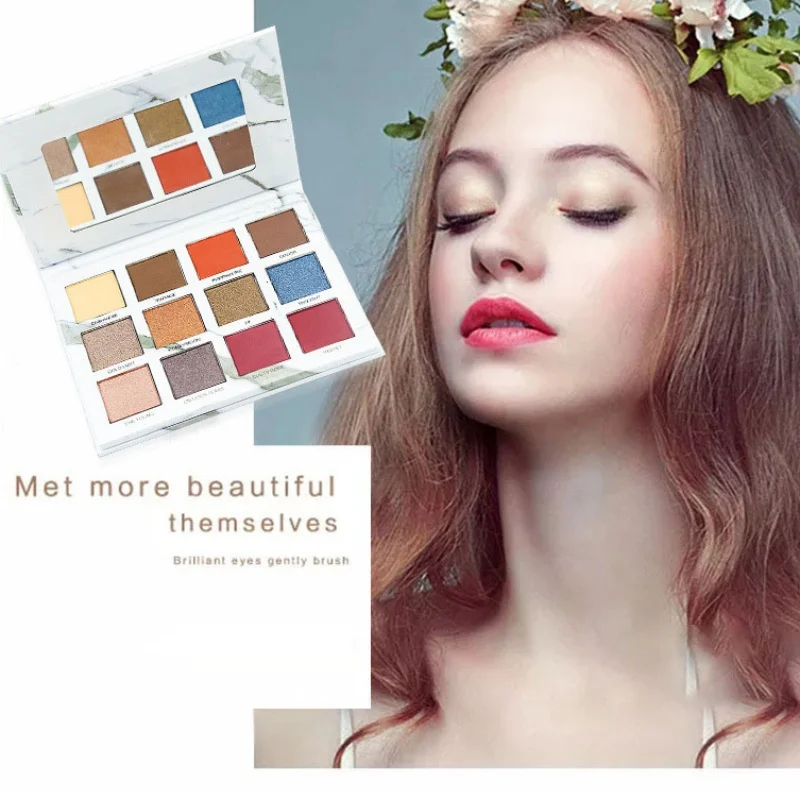 12 Colors New Marble Eye Shadow Palette Long Lasting Non-Dizzy Dyeing Matte Glitter Eyeshadow Powder
12 Colors New Marble Eye Shadow Palette Long Lasting Non-Dizzy Dyeing Matte Glitter Eyeshadow Powder
