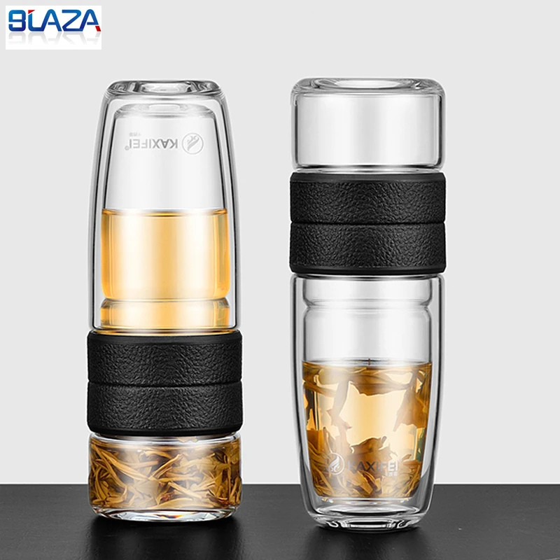 500ml Water Bottle Glass My Bottle Leakproof Bottle Thick Glass with 304 Stainless Steel Filter Tea Milk Juice Drink
500ml Water Bottle Glass My Bottle Leakproof Bottle Thick Glass with 304 Stainless Steel Filter Tea Milk Juice Drink