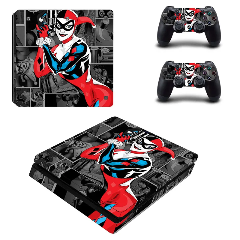 Decal Skin For Sony Play Station 4 PS4 Slim Console Sticker And 2Pcs Controller Stickers Game Accessory | Электроника