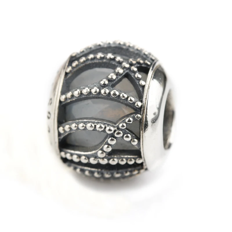 925 Sterling Silver Intertwining Radiance Clear CZ Crystal Bead Charms DIY Jewelry Making Fit Bracelet Bangle
925 Sterling Silver Intertwining Radiance Clear CZ Crystal Bead Charms DIY Jewelry Making Fit Bracelet Bangle